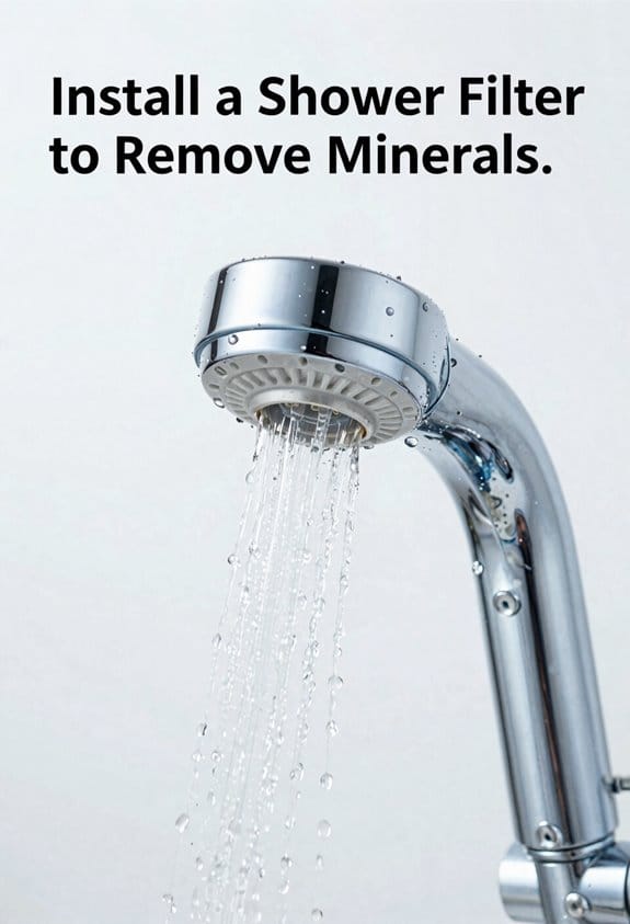 activated carbon inline shower filter