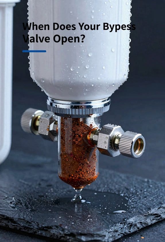 bypass opens under pressure