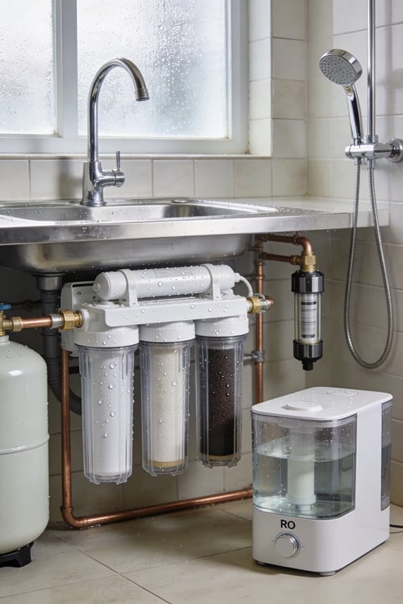change under sink filters regularly