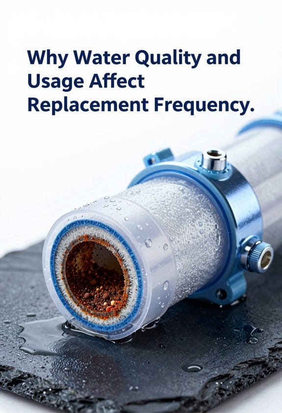 filter replacement depends on usage