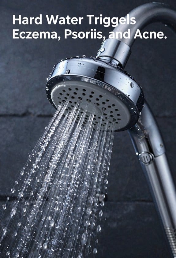 hard water worsens inflammatory skin