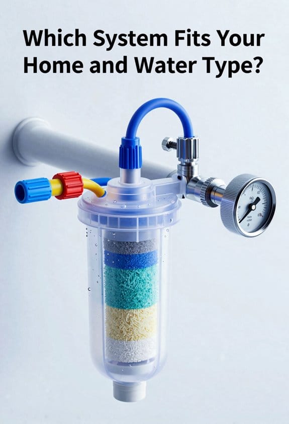 match filtration to water source