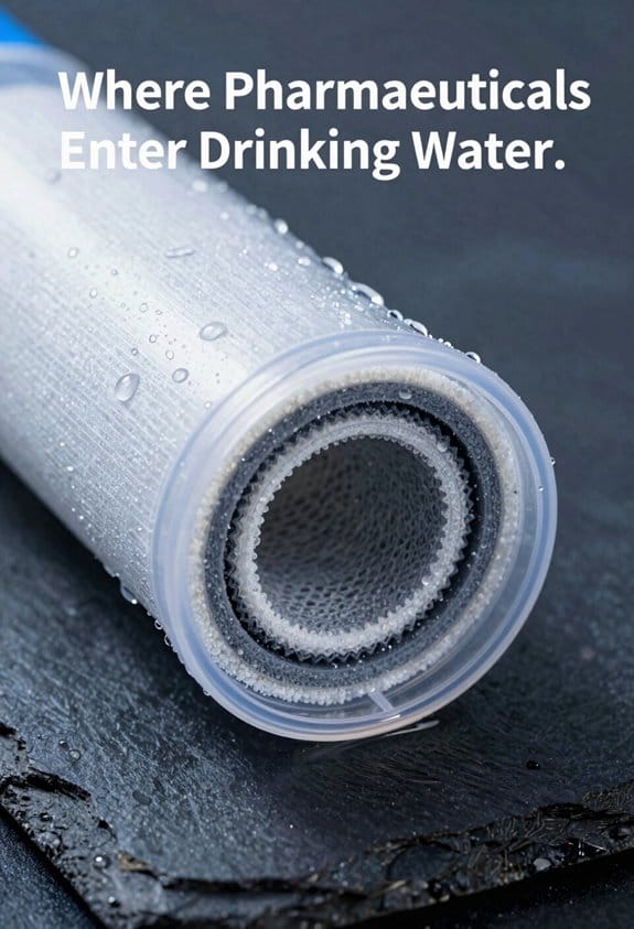medications contaminate water sources