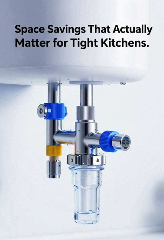 tankless ro saves space